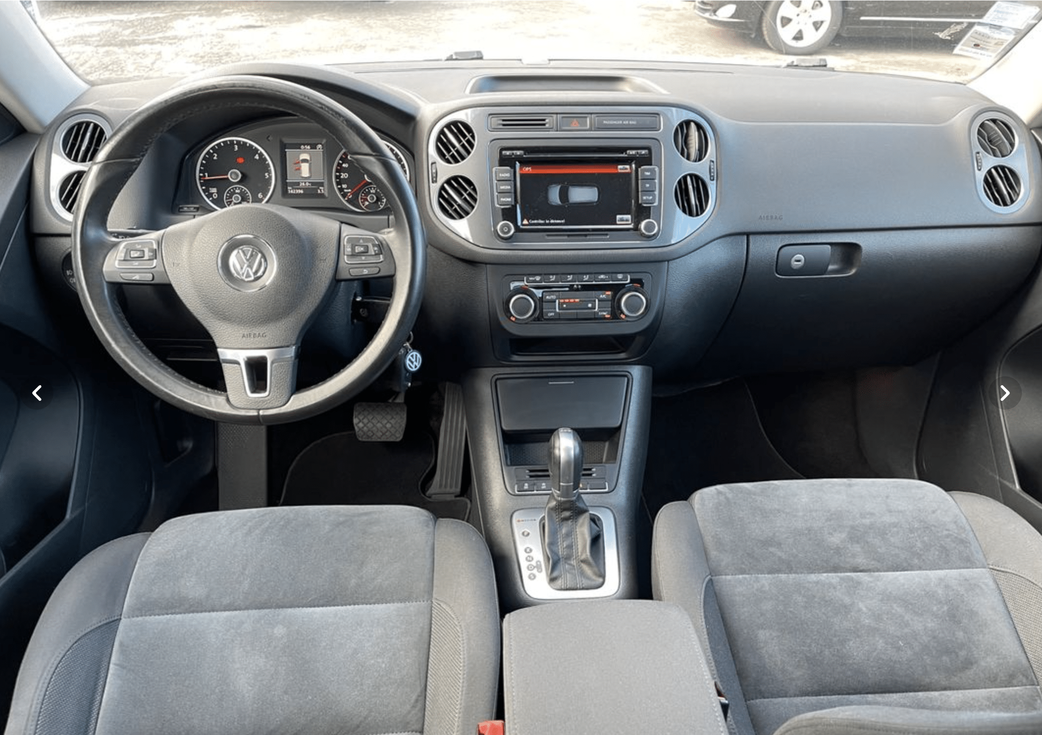 code autoradio Volkswagen Tiguan