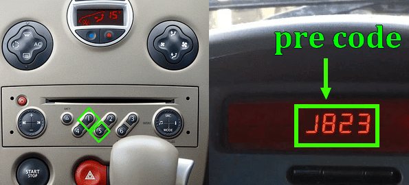 Autoradio original megane 2 phase 2 code radio fourni avec vide poche -  Équipement auto