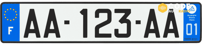 code radio immatriculation Comment retrouver le code de votre autoradio à partir de votre plaque d'immatriculation ? Code Autoradio