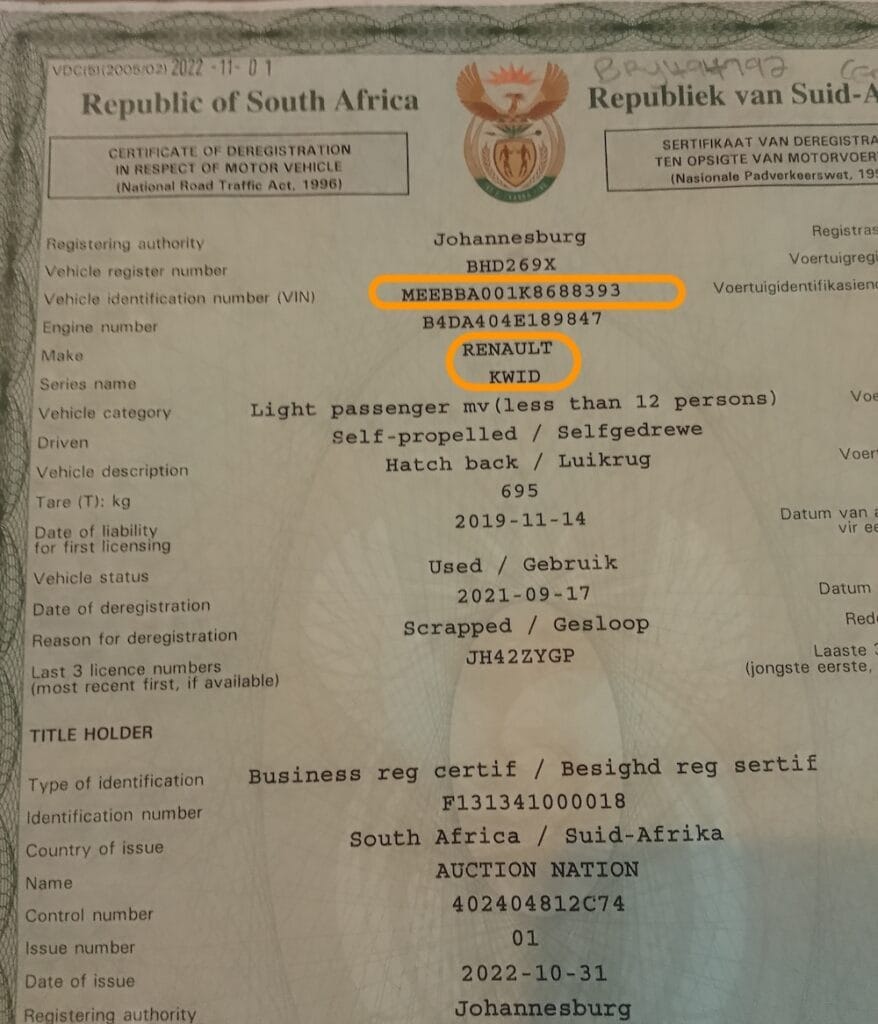 Authentication key Renault Kwid Find it online