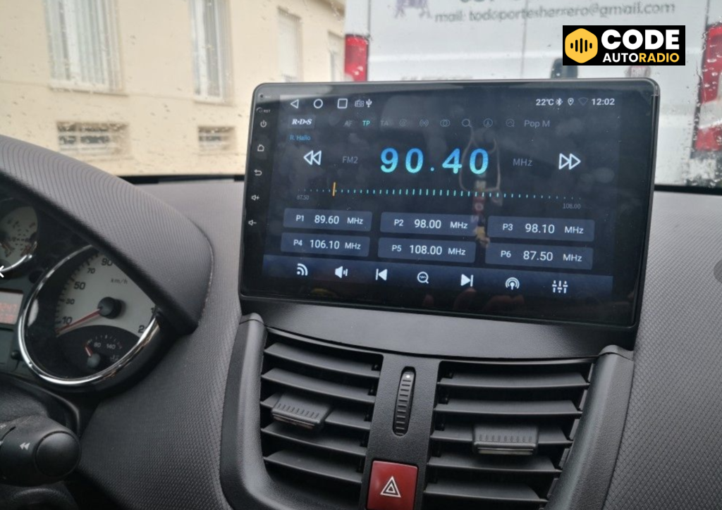 Découvrez l'autoradio Android idéal pour votre Peugeot 207