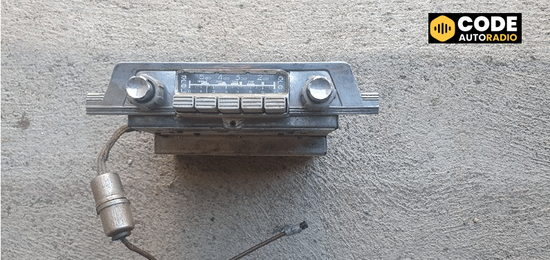 classic radio car Classic car radio Code Autoradio