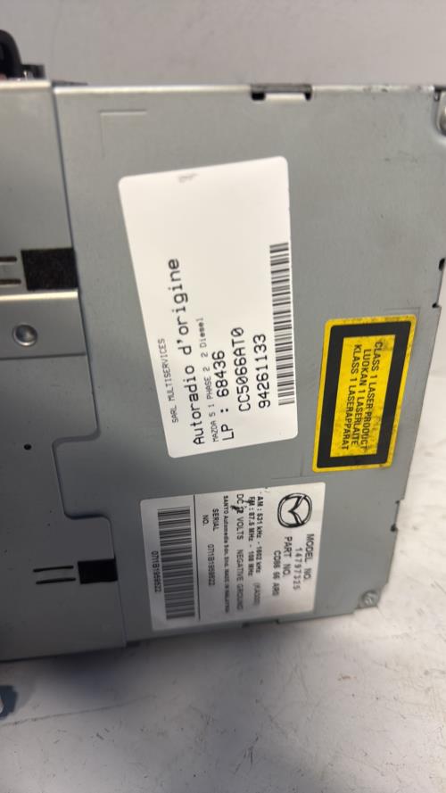 492427-Autoradio-dorigine-MAZDA-5-1-PHASE-2-Diesel-image-2 492427 Autoradio dorigine MAZDA 5 1 PHASE 2 Diesel image 2 1 Autoradio MAZDA 5 1 PHASE 2 d'origine - 2008 - Occasion Code Autoradio