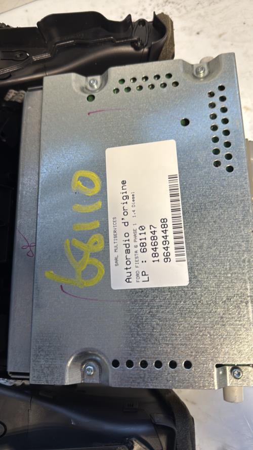 511390-Autoradio-dorigine-FORD-FIESTA-6-PHASE-1-Diesel-image-3 511390 Autoradio dorigine FORD FIESTA 6 PHASE 1 Diesel image 3 1 Autoradio FORD FIESTA 6 PHASE 1 d'origine - 2010 - Occasion Code Autoradio