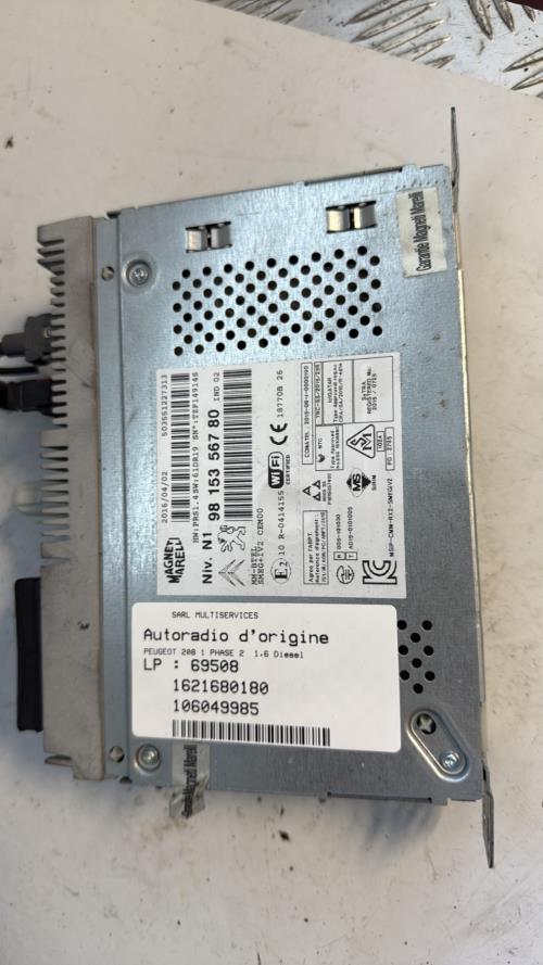 570115-Autoradio-dorigine-PEUGEOT-208-1-PHASE-2-Diesel-image-2 570115 Autoradio dorigine PEUGEOT 208 1 PHASE 2 Diesel image 2 1 Autoradio PEUGEOT 208 1 PHASE 2 d'origine - 2016 - Occasion Code Autoradio